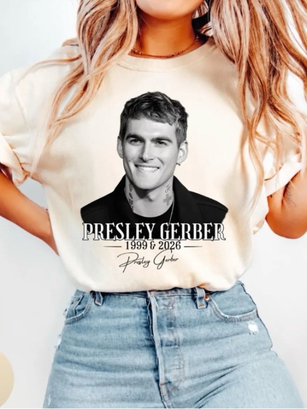 Presley Gerber Memorial Graphic Tee, Forever 27 Tribute Tee, Country Music Tee
